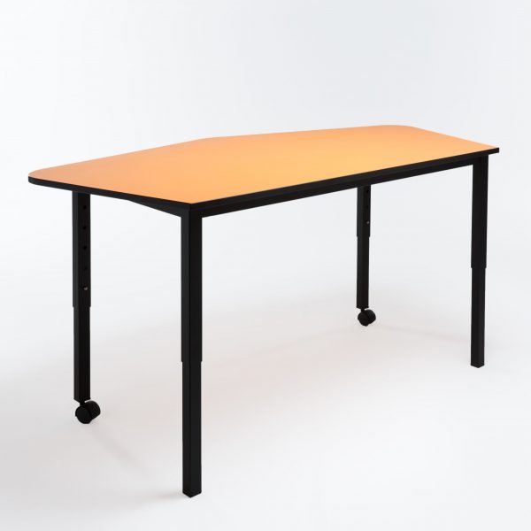 Chevron Adjustable Height Table