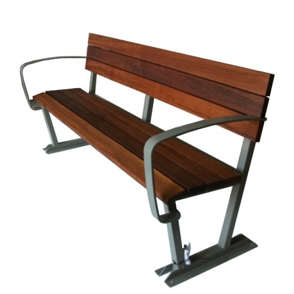 Seaside Bench with Arms (2)