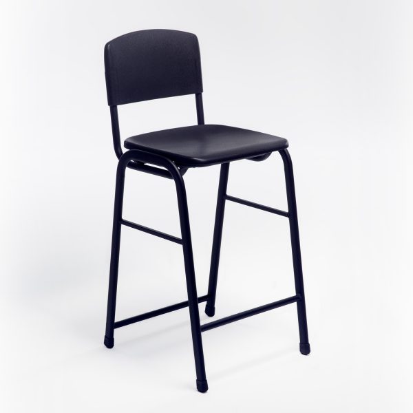 Stacking Stool with Backrest copy